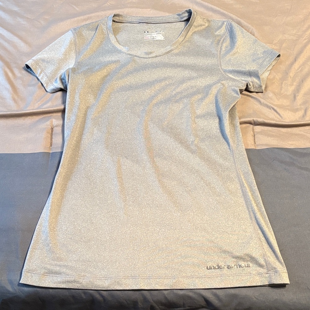 Under Armour HeatGear Fitted Gray Shirt